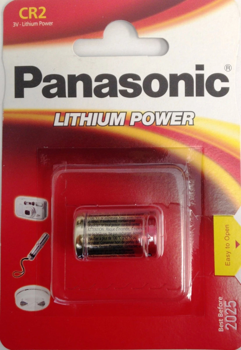 10 Pcs Panasonic CR-2 CR2 Lithium Batteries Replaces EL-CR2 GPCR RLCR2