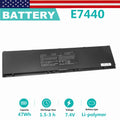 47wh Battery for Dell Latitude 14 7000 E7440 E7450 E7420 Type 3RNFD 34GKR