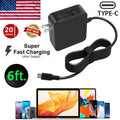 45W USB-C Safe Fast Wall Charger+6ft Cable For Samsung Galaxy Note 10+5G+Lite