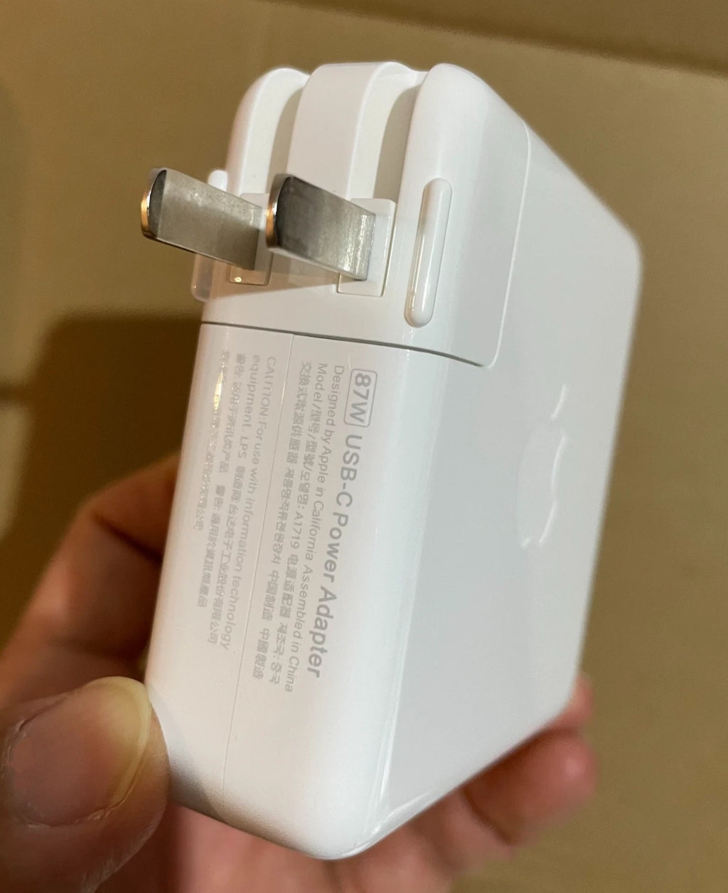 OEM 87W USB C Power Adapter Charger for Macbook Pro 15" A1707 A1919 A1990 +Cord