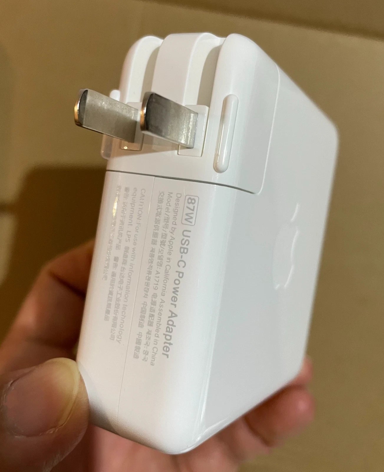 OEM 87W USB C Power Adapter Charger for Macbook Pro 15" A1707 A1919 A1990 +Cord