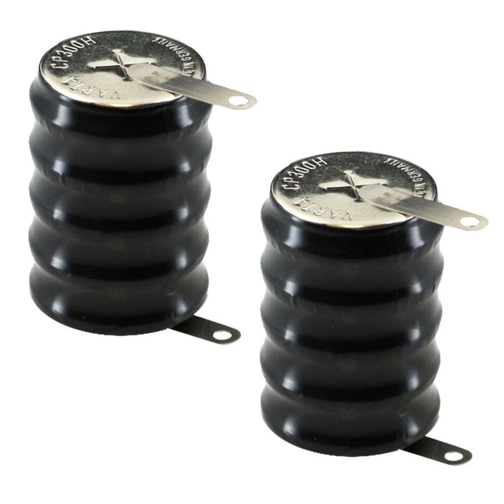 2x 5/CP300H 6V 300mAh Battery w/ Tabs 55630305060 For bar code scanner