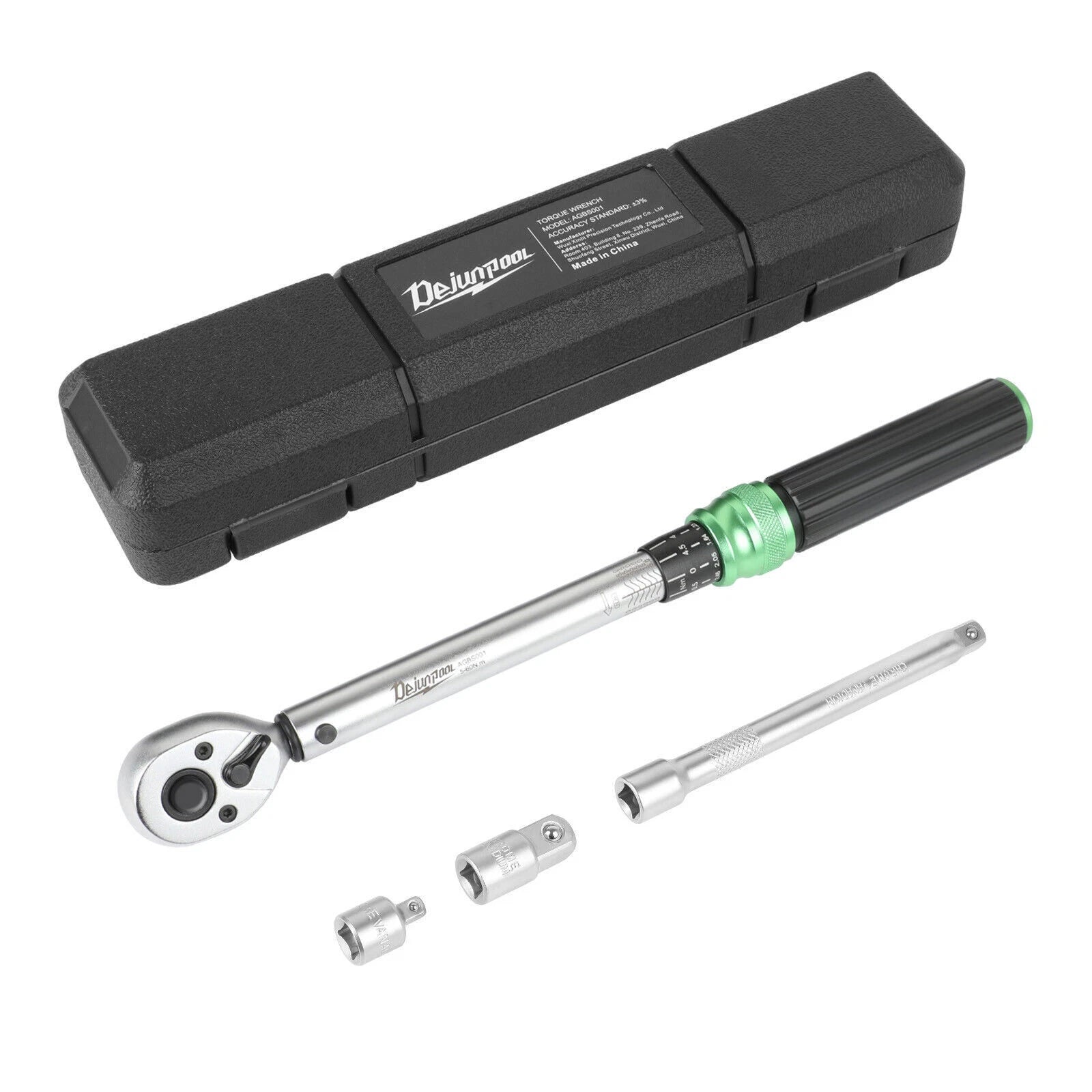 ??3/8" Drive Torque Wrench 5-60N.M 3.69-44.28 FT.LB ±3% Accuracy Click 2026 NEW