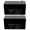 NEW 2pc 12V 1.3Ah SLA Battery EB1213 For WKA12-1.3F, UB1213, D5738