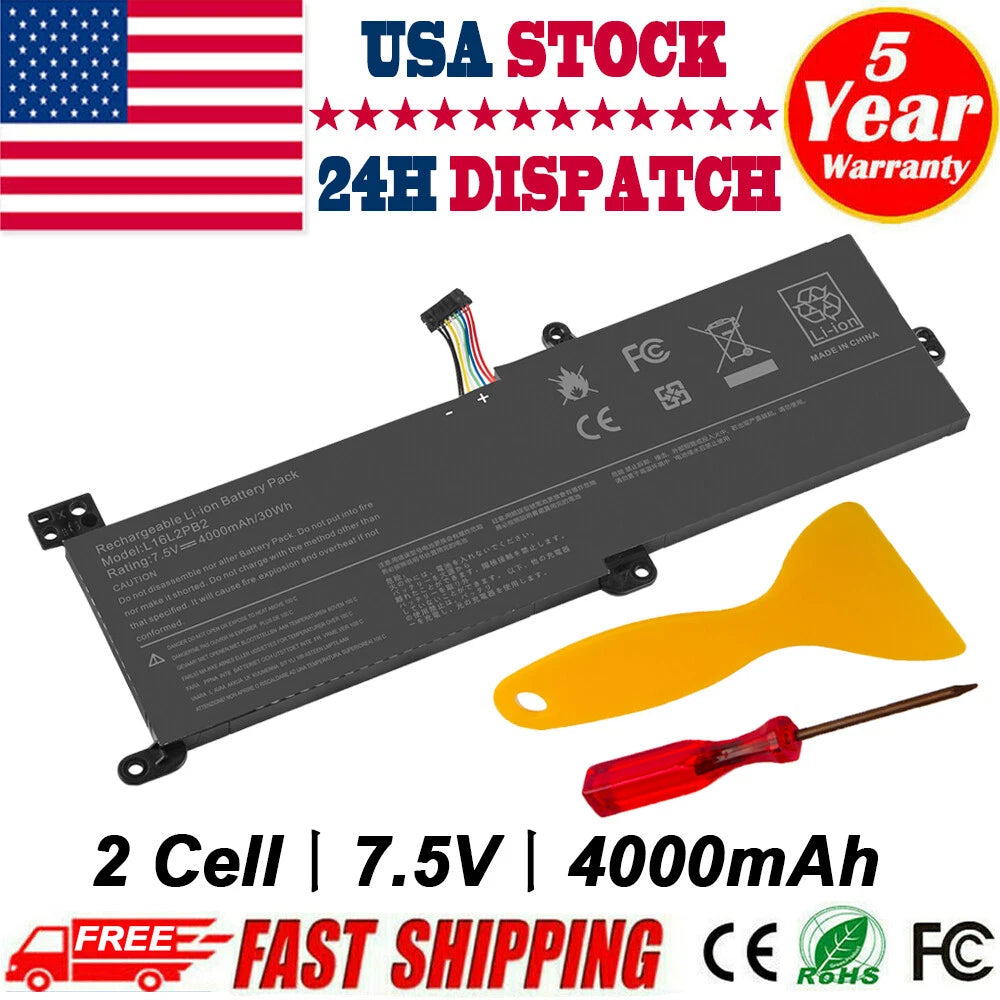 Battery L16L2PB2 L16M2PB1 For Lenovo IdeaPad 320 330 V320 520 Series S145-15