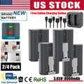 ?2/4 Pack Battery for Ring Video Doorbell 2 3 4 Spotlight Cam Solar floodlight