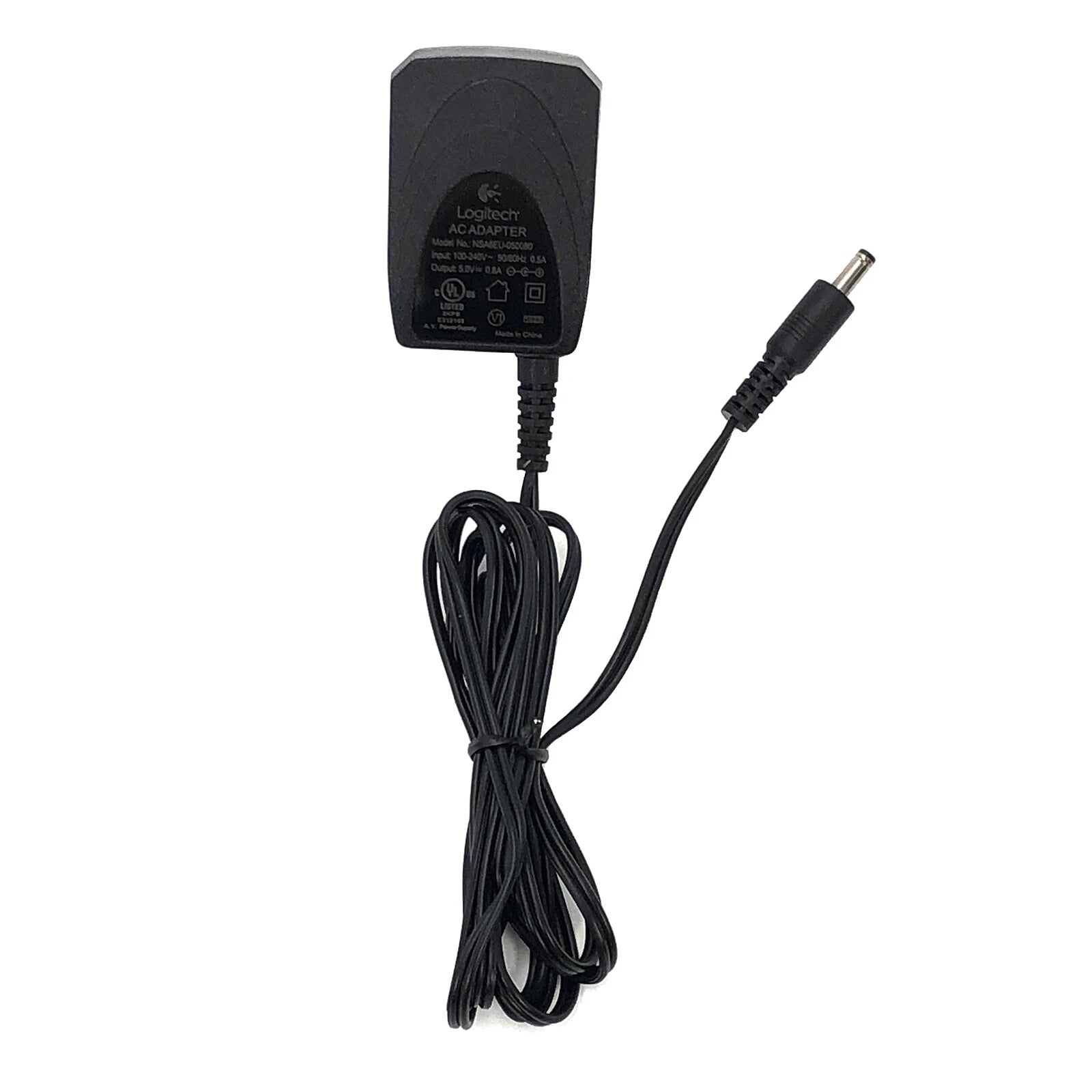 NEW Genuine Logitech NSA6EU-050080 5V 0.8A AC Adapter OEM