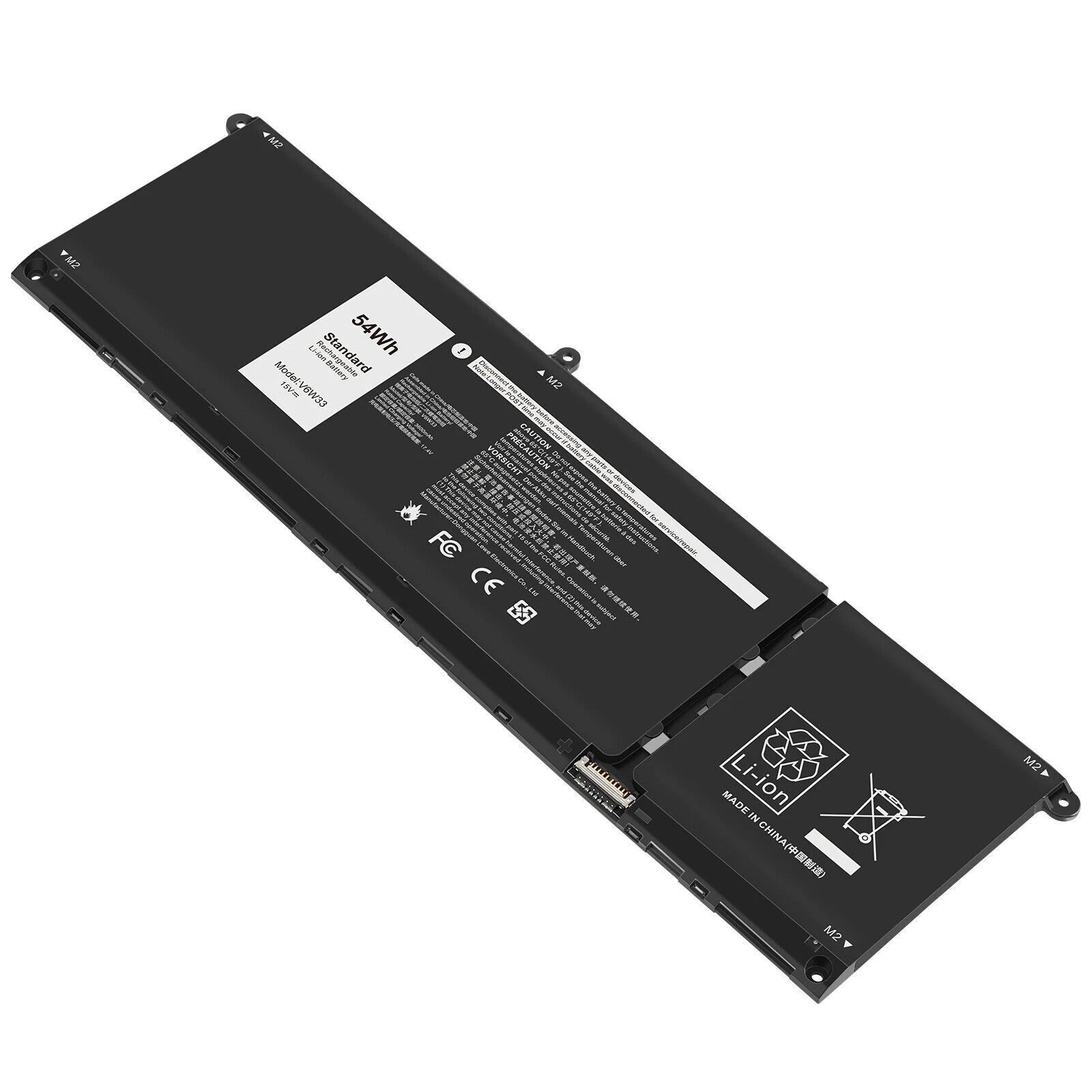 54Wh 15V V6W33 Battery For Dell Inspiron 3510 3511 3515 5310 5410 5418 5510 5515