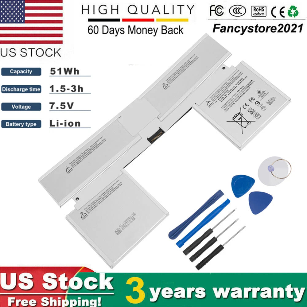 Keyboard Battery for Microsoft Surface Book 1 1703 G3HTA024H G3HTA023H G3HTA021H