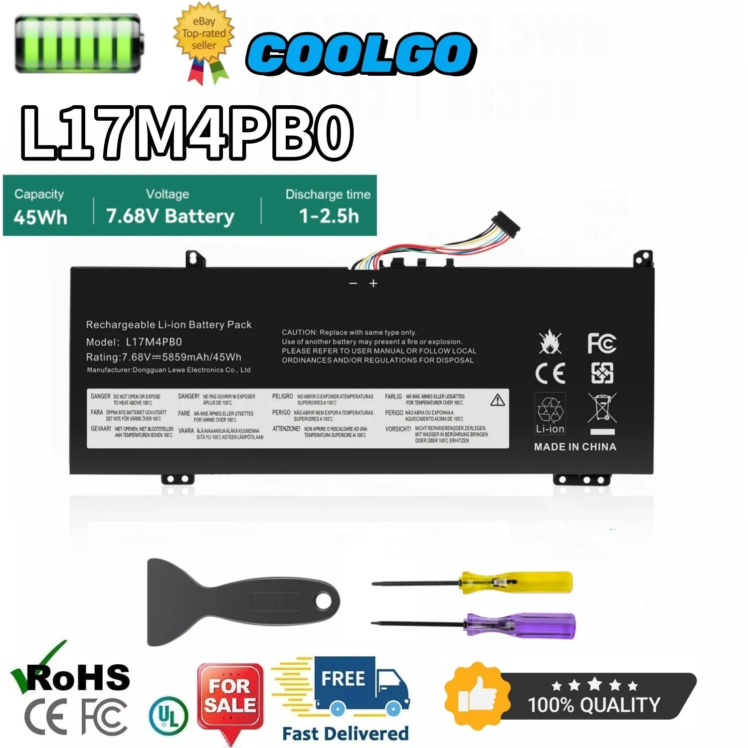 L17C4PB0 L17M4PB0 Battery for Lenovo Yoga 530-14ARR 530-14IKB Flex 6-14IKB 14ARR