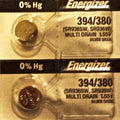 ENERGIZER 394 380 WATCH BATTERIES SR936SW (2Piece) Sealed Authorized Seller