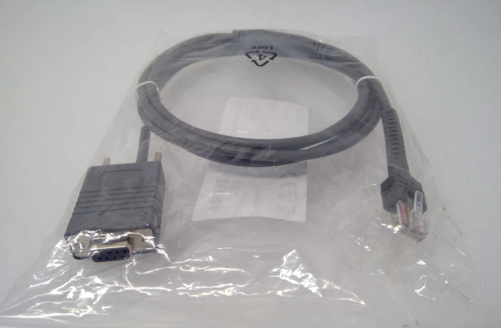 Zebra CBA-R32-S07PAR RS232 Serial Cable DB9 Female 7ft Straight True Converter