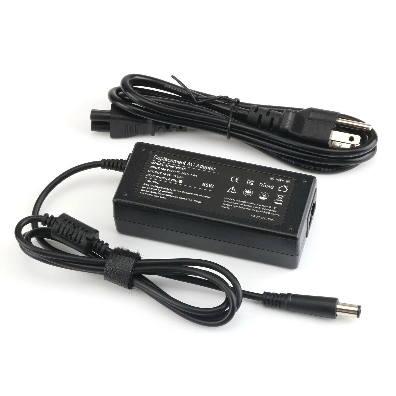 65W AC Adapter Charger For HP Compaq 6730s 6730b G50 G60 G61 G71 Notebook Laptop