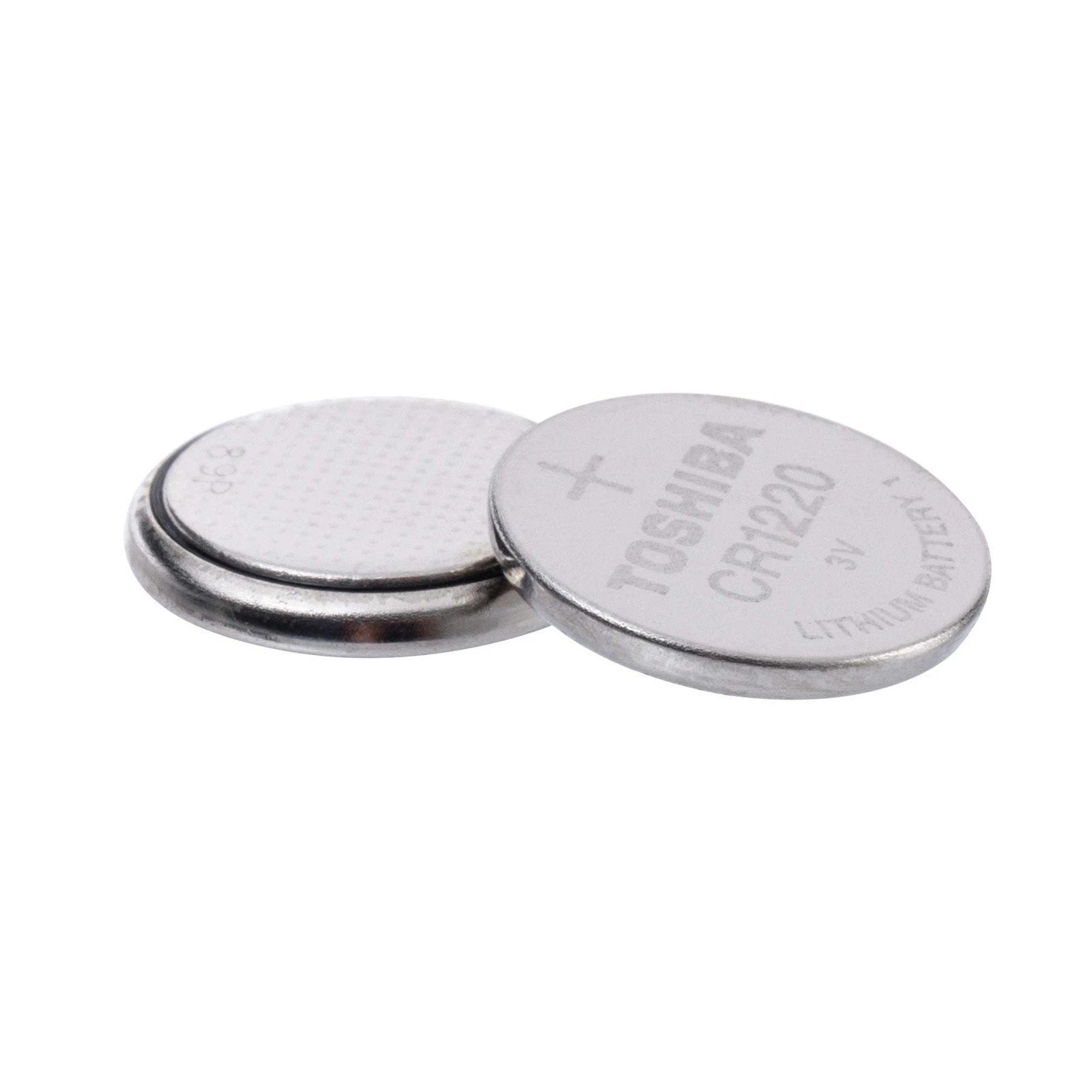 TOSHIBA CR1220 3V Lithium Coin Cell Battery 5 Batteries in Strip...