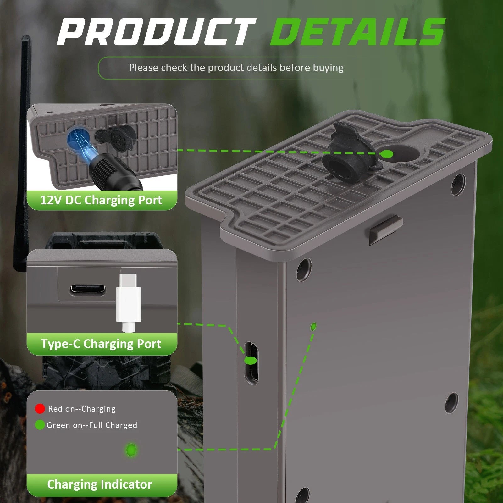 2X Battery Replace for Tactacma Hunting Camera Reveal X Gen 3.0, 2.0, X Pro 3.0