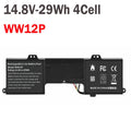 New WW12P Battery For Dell Inspiron DUO 1090 Tablet PC Convertible 9YXN1 TR2F1