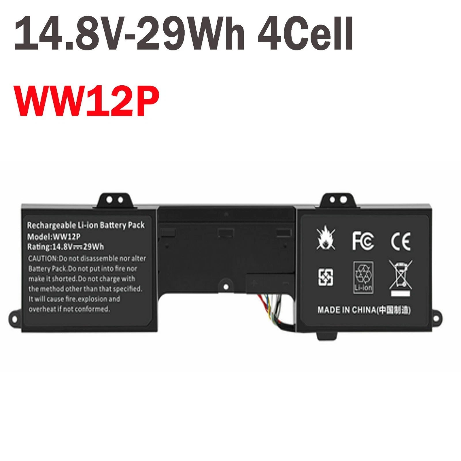 New WW12P Battery For Dell Inspiron DUO 1090 Tablet PC Convertible 9YXN1 TR2F1