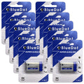 Box of (10) Super Alkaline 9 Volt 6F22 6F22X 6LR61 Battery 9V -Retail Packs!