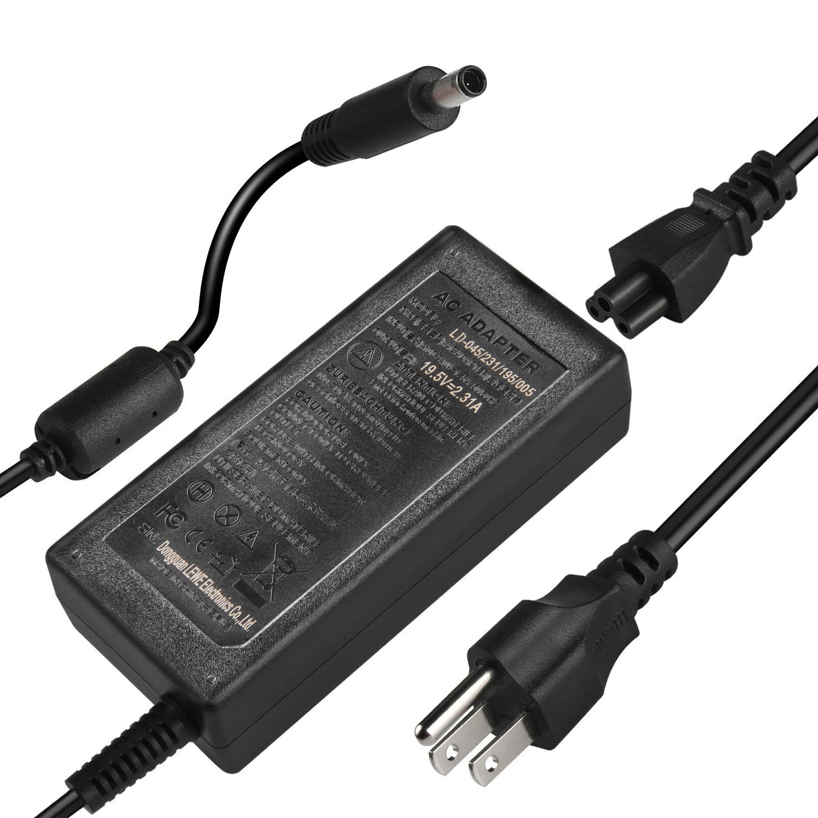 45W AC Adapter For Dell Inspiron 11 13 14 15 17 3000 5000 7000 Series PC Charger