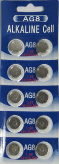 10 Pk AG8 LR1120 391 391A SR1120 LR55 SR55 L112 Alkaline Button Cell Battery