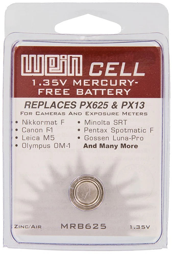 3 Pcs Wein Cell PX625 Mercury Free 1.35V Battery