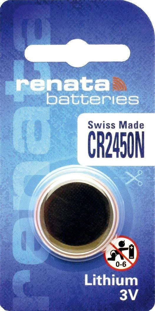 10 CR2450N RENATA WATCH BATTERIES 2450
