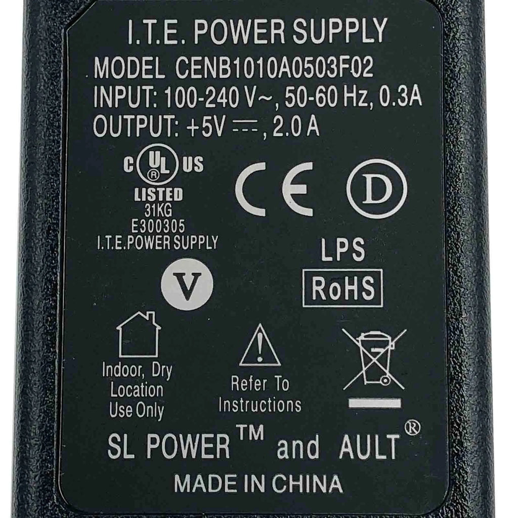 NEW Genuine Ault 10W AC Power Adapter CENB1010A0503F01 Charger 5V 2.0A