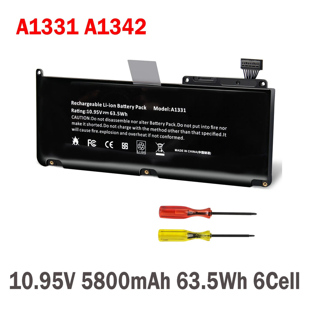 Replacement A1331 Battery for Apple MacBook 13" A1342 Unibody Late 2009 Mid 2010