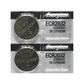 2 x Energizer CR2032 CR 2032 3V Lithium Coin Cell Battery