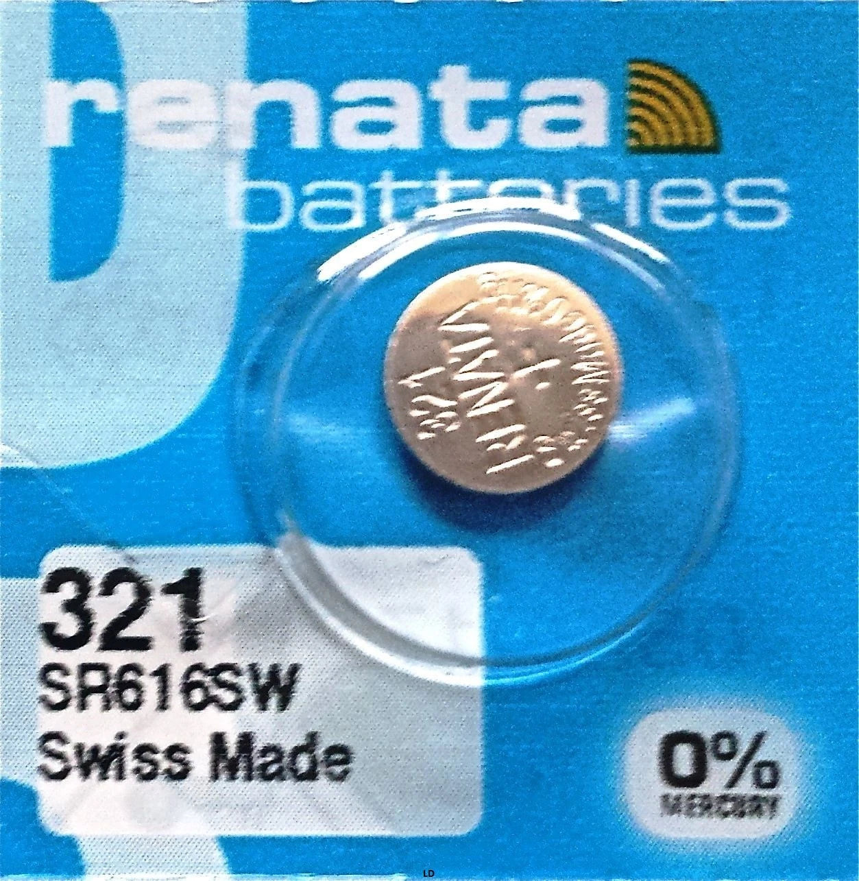 321 RENATA SR616SW SR616 (2 piece) Watch Battery Free Shipping Authorized Seller