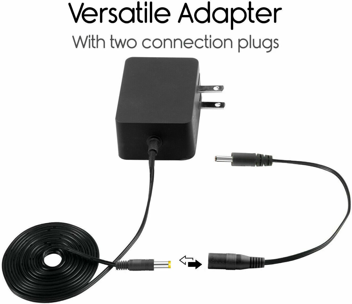 6V 1A Power Supply Adapter Charger AC DC Transformer 5.5mm x 2.1-2.5mm 1000mA
