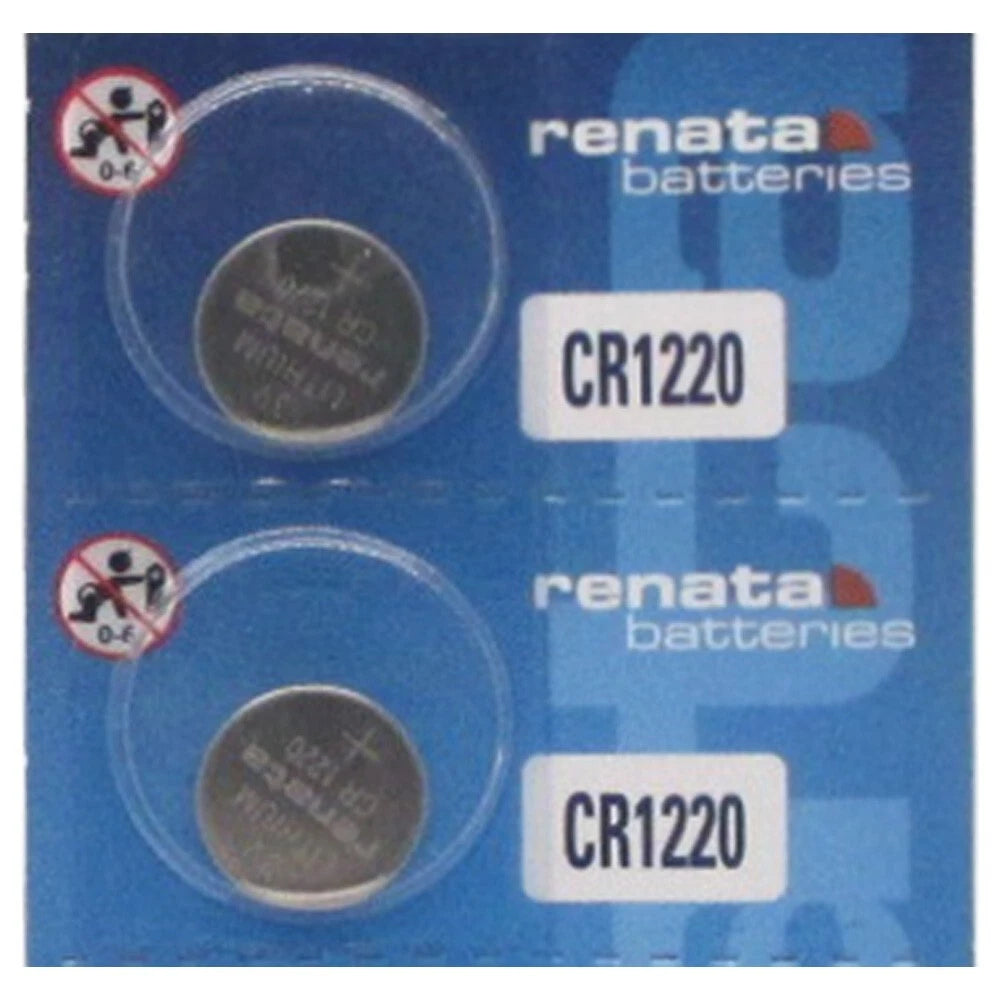 Renata Watch/Electronic Battery, 3v CR1220 15 batteries (Lithium Button Cell)