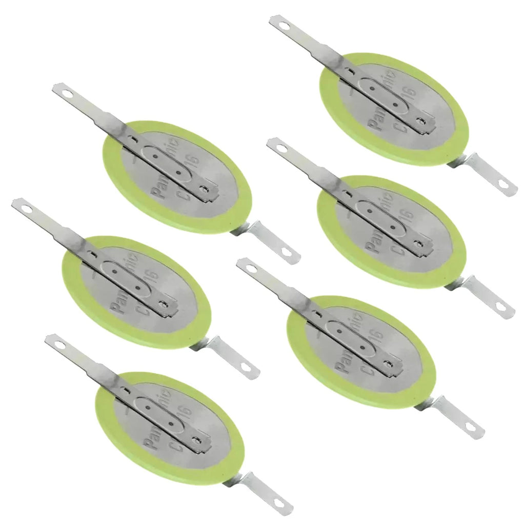 6x CR-2016/F2N 3V Lithium Coin Battery SMD CR2016/1F2E Q1373829