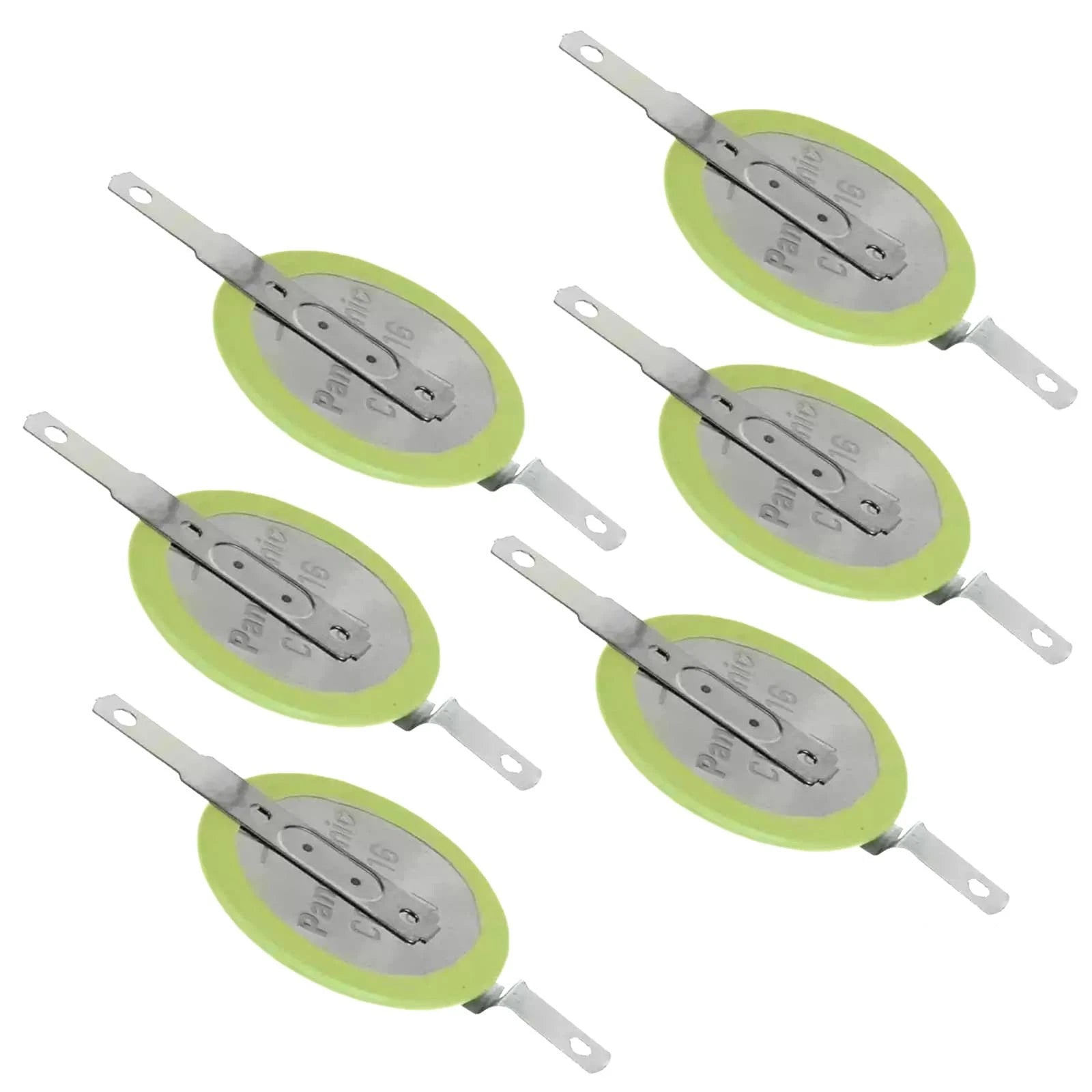 6x CR-2016/F2N 3V Lithium Coin Battery SMD CR2016/1F2E Q1373829