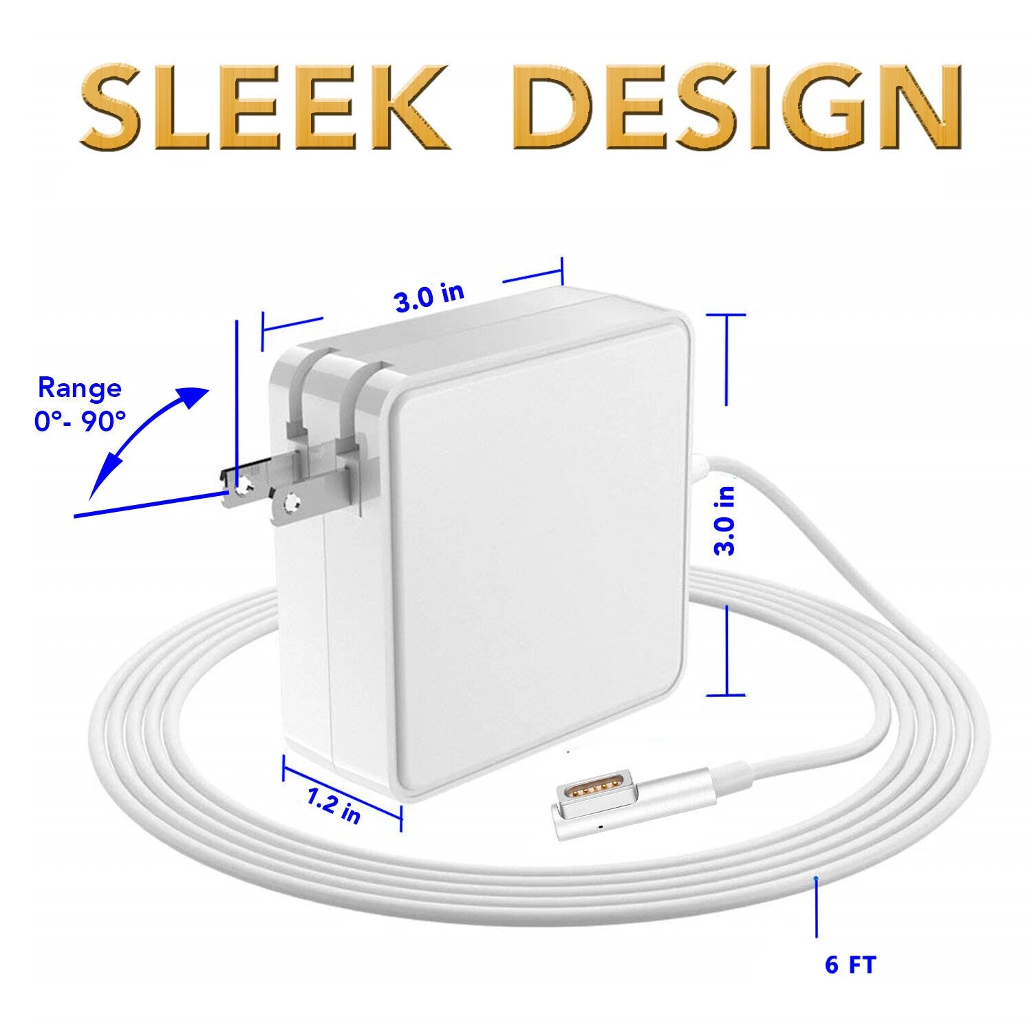 85W Power Adapter Charger For Apple MacBook Pro 15" 17" A1260 A1261 A1286 2011