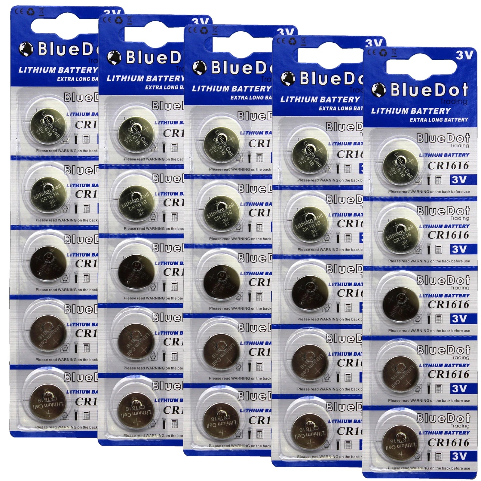 25 Bulk NEW Honda Key Fob Remote Battery CR1616 3.0v Pilot 2005 - 2012 ~ US SHIP