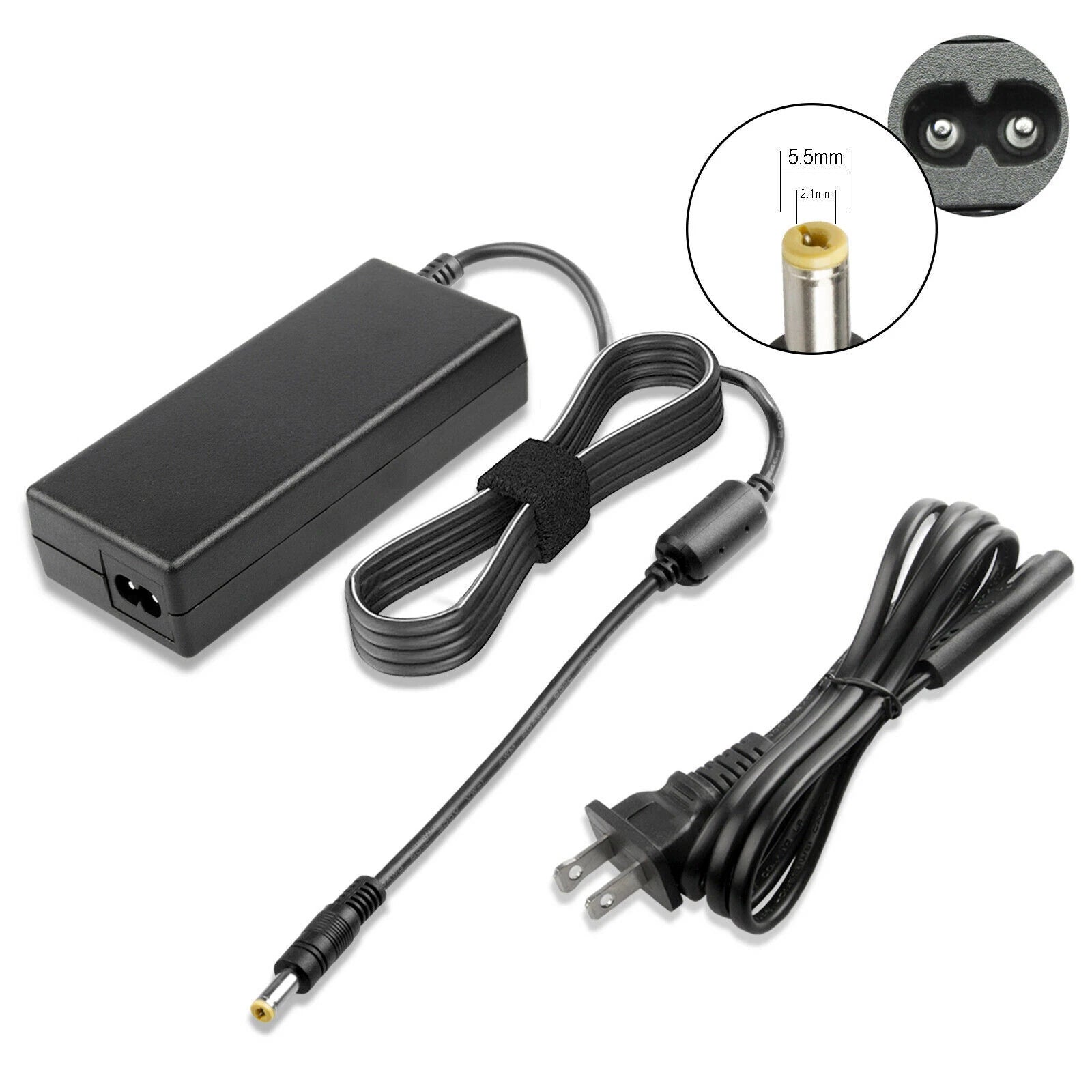 90W AC Adapter Charger For Fujitsu LifeBook L-,N-,P-,T- Series Power Supply Cord