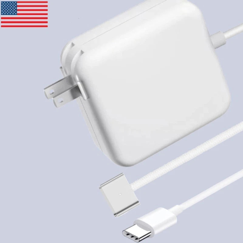 MacBook Charger USB-C Block Cord Power Adapter To USB C Mag 3 Cable 140W watts