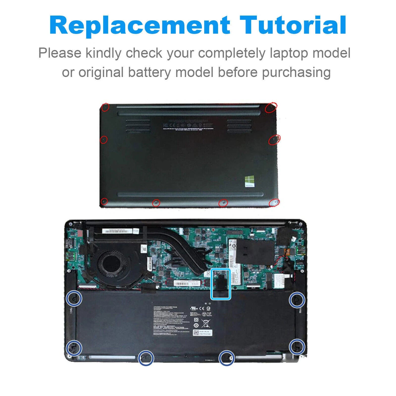 RC30-0196 Battery for Razer Blade Stealth 2016 v2 2017 i7-7500U/8550u RZ09-0239