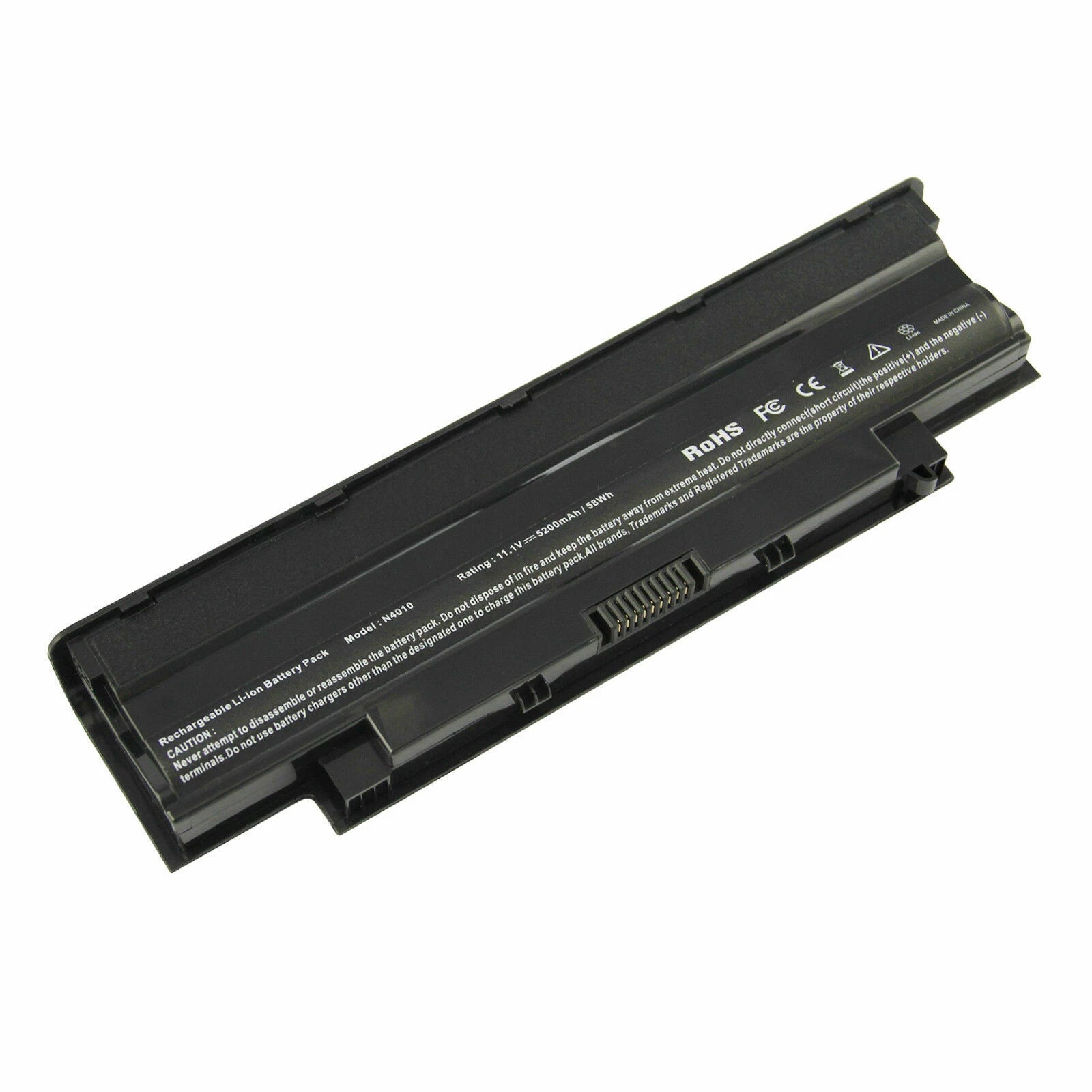 N5010 Battery for Dell Inspiron N4110 N4010 N7110 M5010 M3010 N7010D 5200mAh