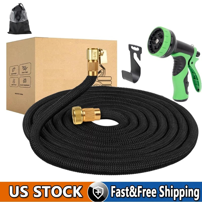5X Stronger Deluxe Expandable Flexible Garden Hose Water Hose (50ft,100ft,150ft)