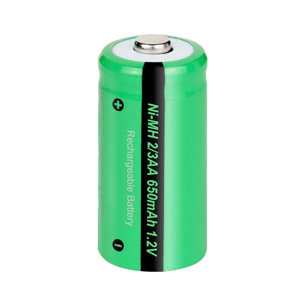 PKCELL 2/3 AA Ni-Mh Batteries 1.2V Rechargeable Battery, 1 Bulk