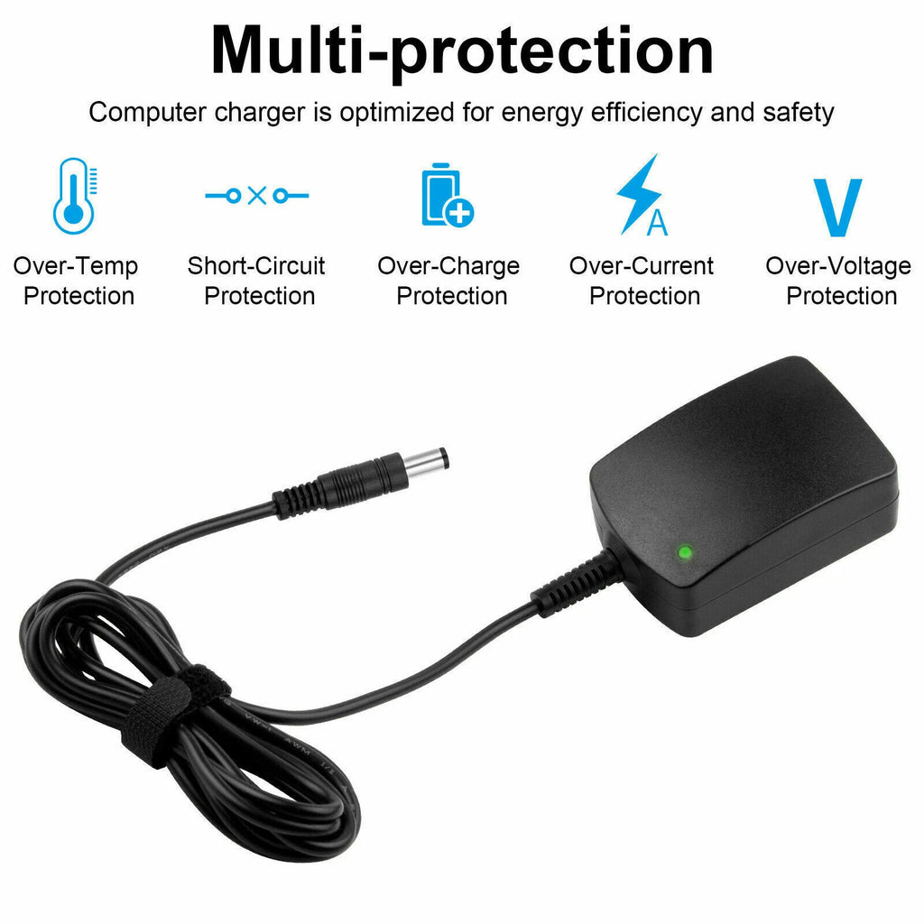 Massage Gun Charger AC/DC 24V-25.2V Adapter For 24V Muscle Deep Tissue Massage