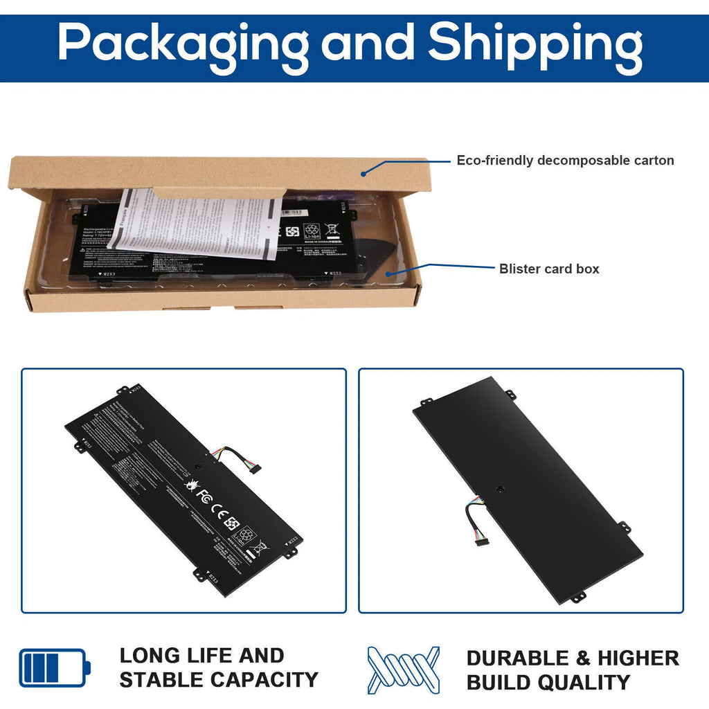 L16L4PB1 Battery Replacement for Lenovo Yoga 720 13 720-13IKB 730-13IWL L16L4PB1
