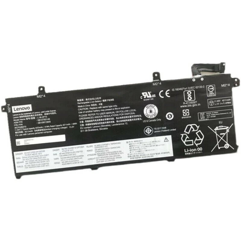 Genuine L18L3P73 Battery For Lenovo ThinkPad T490/T495/P43S/P14s Series 02DL007