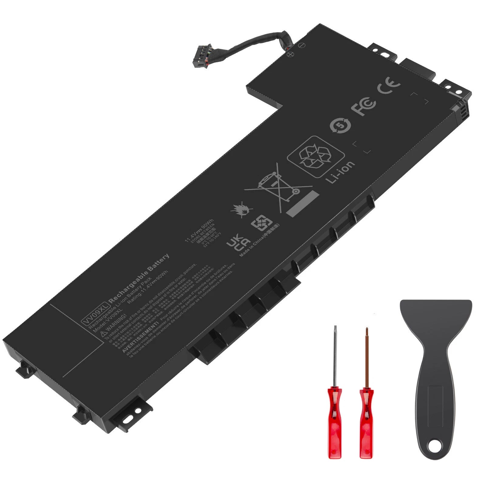 Battery VV09XL 90Wh For HP ZBook 15 G3 G4 17 808452-001 HSTNN-C87C HSTNN-DB7D