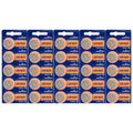 25 Murata Lithium CR1620 1620 3v Batteries, Replaces Sony