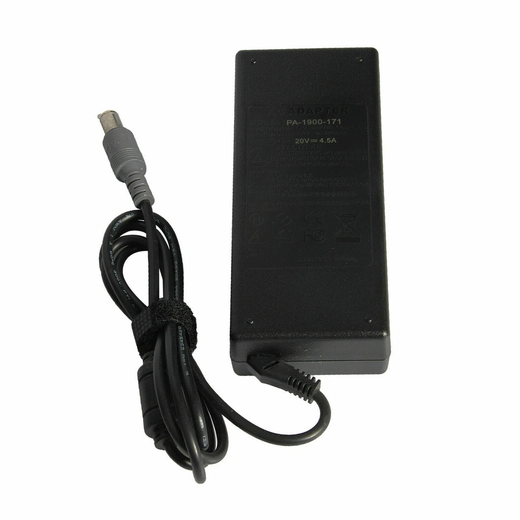 90W 20V 4.5A AC Laptop Adapter For IBM Lenovo ThinkPad Charger Power Supply Cord