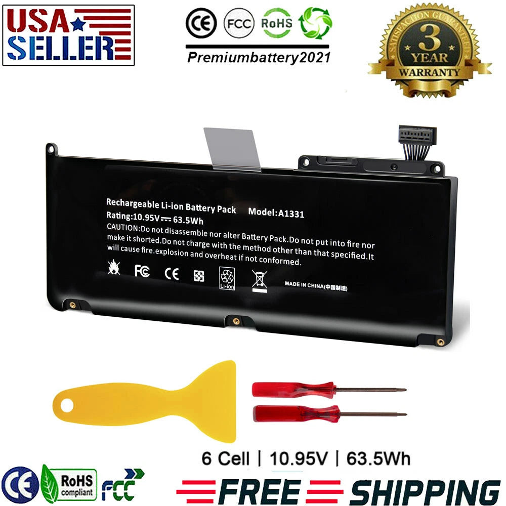 Laptop Battery For Apple MacBook Unibody 13" A1331 A1342 Late 2009 / Mid 2010 US
