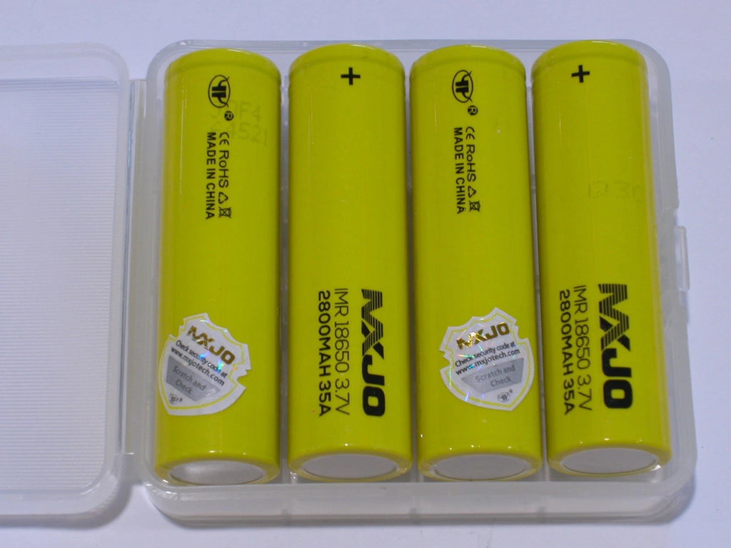 1 pc Pink Hard Plastic Case Holder Storage Box For 4 x 18650 Battery (4 bay)